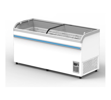 Congelador horizontal industrial 818L - 2,08 x 0,79 x 0,86 m -18 °C/-22 °C