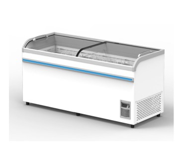 Congelador horizontal industrial 1000L - 2,48 x 0,79 x 0,86 m -18 °C/-22 °C