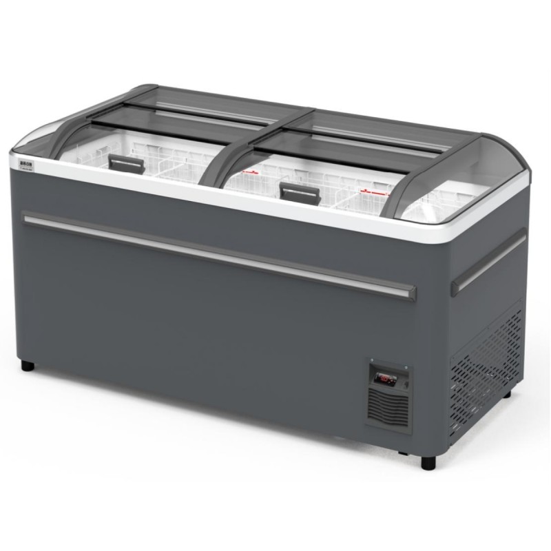 Congelador horizontal industrial 710L - 1,84 x 0,79 x 0,86 m -18 °C/-22 °C Congelador horizontal industrial 710L - 1,84 x 0,79 x 0,86 m -18 °C/-22 °C