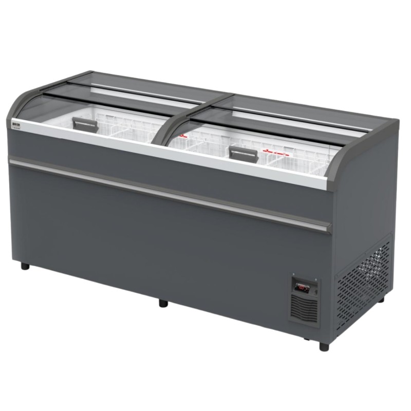 Congelador horizontal industrial 818L - 2,08 x 0,79 x 0,86 m - 18 °C/22 °C Congelador horizontal industrial 818L - 2,08 x 0,79 x 0,86 m - 18 °C/22 °C