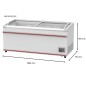 Congelador horizontal industrial 851L 2.08 × 0.79 × 0.9 m -18 °C/-22 °C Congelador horizontal industrial 851L 2.08 × 0.79 × 0.9 m -18 °C/-22 °C