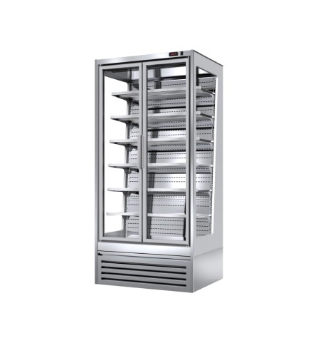 Armario caliente de cristal 680L 0,96 × 0,7 × 1,99 m 45 °C/65 °C