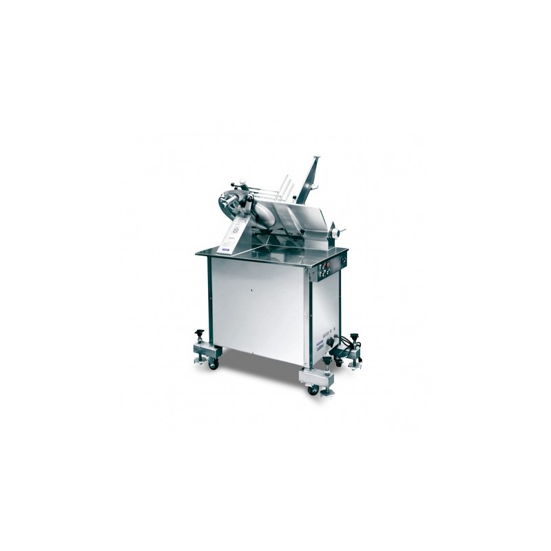 Cortadora de Fiambres Auto Industrial Cuchilla Ø360mm 0-20mm 1.5KW Aluminio 1120x835x1650MM Cortadora de Fiambres Auto Industrial Cuchilla Ø360mm 0-20mm 1.5KW Aluminio 1120x835x1650MM