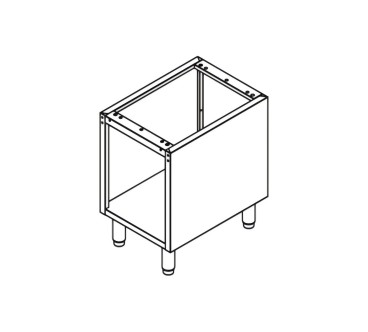 Bastidor abierto inox 0,4 x 0,5 x 0,64 cm