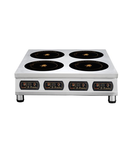 Cocina inducción portátil 4 fuegos 78 x 81 x 15 cm 12 kW