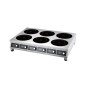 Cocina inducción portátil 6 Fuegos 21 kW 103 x 73 x 15 cm