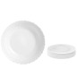 Plato llano blanco 19 x 2 cm