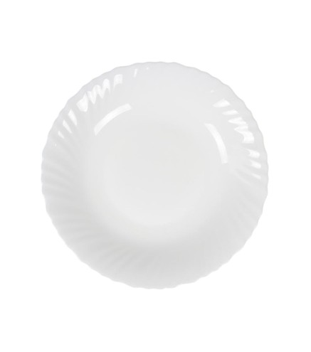 Plato hondo blanco 24,1 x 4 cm
