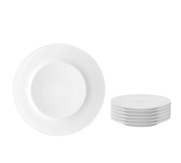 Plato hondo blanco 20 x 3,6 cm