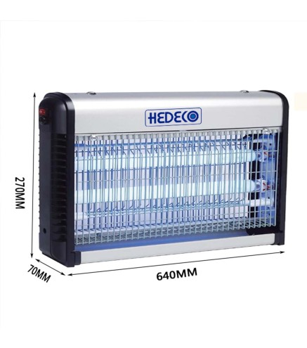 Lámpara matamosquitos electrónica 64 x 27 cm 38W 220-230V