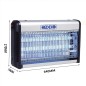 Lámpara matamosquitos electrónica 64 x 27 cm 38W 220-230V Lámpara matamosquitos electrónica 64 x 27 cm 38W 220-230V