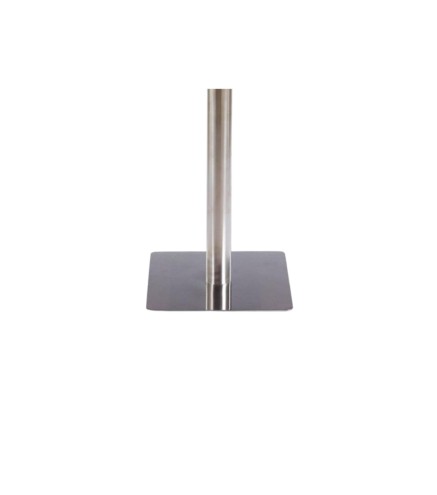 Soporte doble de mesa en acero inoxidable