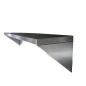Estante de Pared en Acero Inoxidable 90 x 30 cm Estante de Pared en Acero Inoxidable 90 x 30 cm
