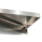 Estante de Pared en Acero Inoxidable 90 x 30 cm Estante de Pared en Acero Inoxidable 90 x 30 cm
