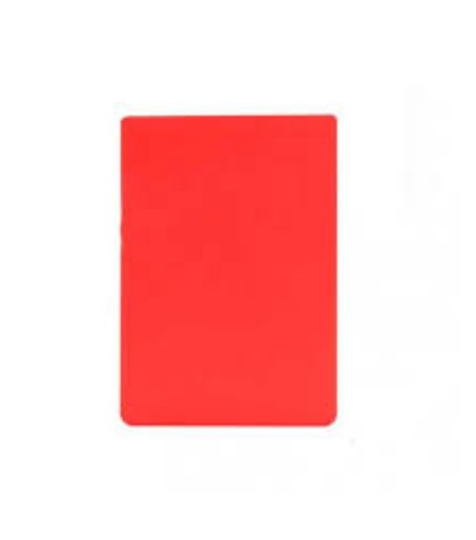 Tabla de cortar profesional PE rojo 48 x 33 x 2 cm