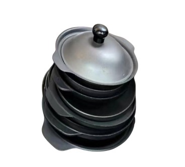 Cazuela de hierro fundido de 22 cm