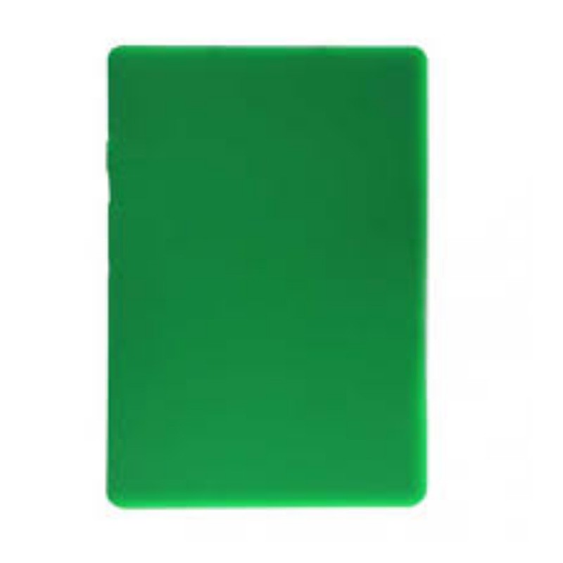 Tabla de cortar de polietileno verde 48 x 33 x 2 cm Tabla de cortar de polietileno verde 48 x 33 x 2 cm