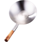 Sartén Wok de acero inoxidable 46,6 cm Sartén Wok de acero inoxidable 46,6 cm