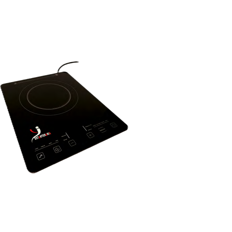 Placa de cocina de inducción portátil 28 x 36 x 4,2 cm Placa de cocina de inducción portátil 28 x 36 x 4,2 cm