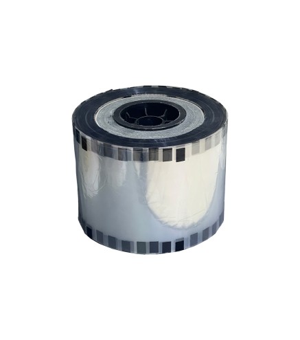 Rollo de film plástico para selladora de vasos 13 x11,5 cm