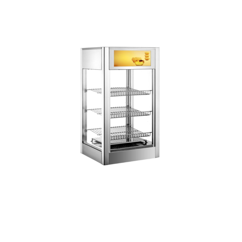 Vitrina caliente 97L 4 cristales 0,46 × 0,43 × 0,78 m 30/90 °C Vitrina caliente 97L 4 cristales 0,46 × 0,43 × 0,78 m 30/90 °C