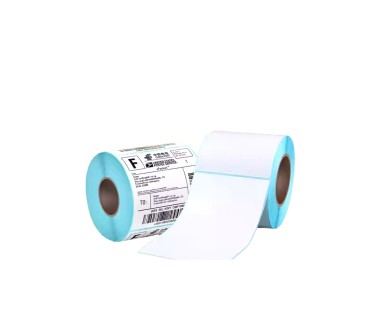 Papel térmico adhesivo 10 x 15 cm 300 etiquetas por rollo