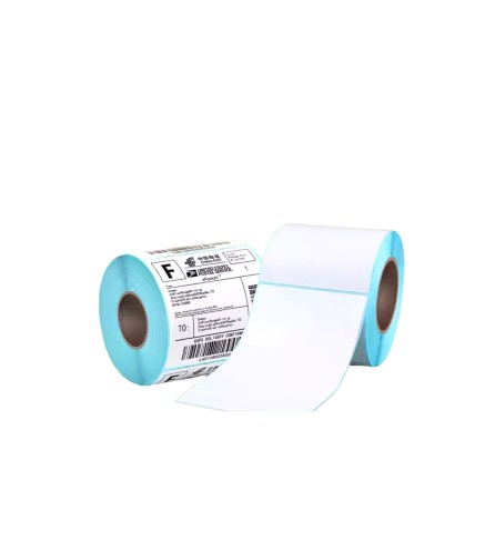 Papel térmico adhesivo 10 x 15 cm 300 etiquetas por rollo