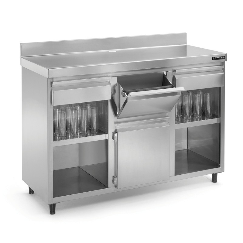 Mesa Cafetera INOX 1000*600*1040MM