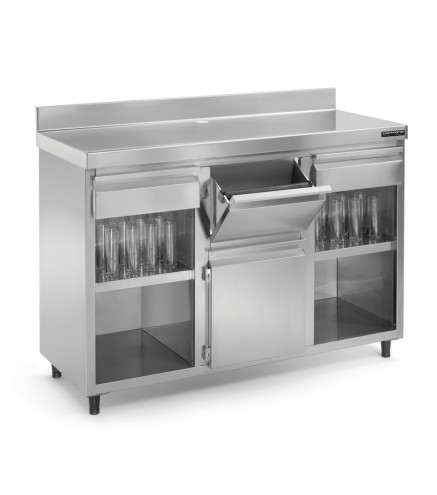 Mesa Cafetera INOX 1495*600*1040MM