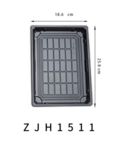 Cajas De Embalaje Desechables Rectangulares Para Sushi - Con Tapas Transparentes