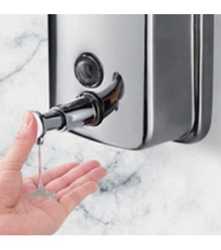 Dispensador De Jabón Manual INOX 1000ML