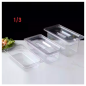 Cubetas Gastronorm Y Tapa 1/3 - Transparente 65MM/100MM/150MM/200MM Cubetas Gastronorm Y Tapa 1/3 - Transparente 65MM/100MM/150MM/200MM