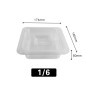 Cubetas Gastronorm Y Tapa 1/6 - Transparente 65MM/100MM/150MM Cubetas Gastronorm Y Tapa 1/6 - Transparente 65MM/100MM/150MM