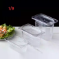 Cubetas Gastronorm Y Tapa 1/9 - Transparente 65MM/100MM/150MM Cubetas Gastronorm Y Tapa 1/9 - Transparente 65MM/100MM/150MM