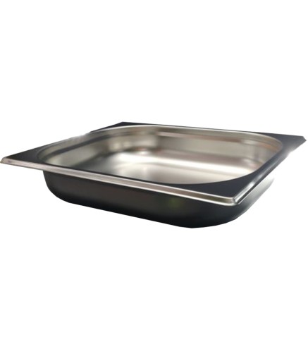 Cubetas Gastronorm GN 1/2 Acero Inox 201 | Lisas con Tapa | de 2-20cm