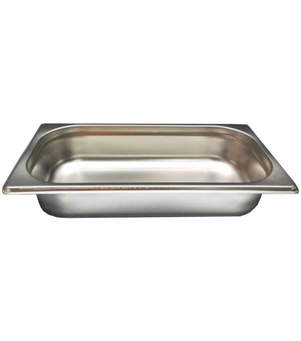 Cubetas Gastronorm Y Tapa GN 1/3 - Lisa Acero 201 - 20MM/40MM/65MM/100MM/150MM/200MM