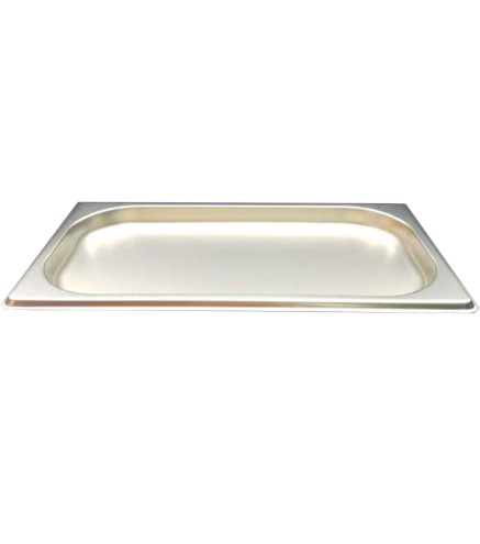Cubetas Gastronorm GN 1/3 Acero Inox 201 | Lisas con Tapa | de 2-20cm