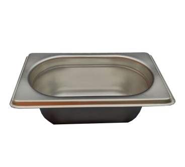 Cubetas Gastronorm GN 1/9 - Acero Inox - Lisas con Tapa - de 6.5-15cm