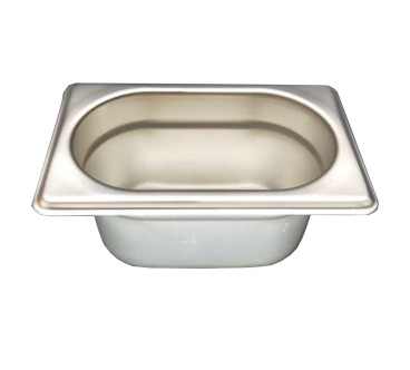 Cubetas Gastronorm GN 1/9 - Acero Inox - Lisas con Tapa - de 6.5-15cm