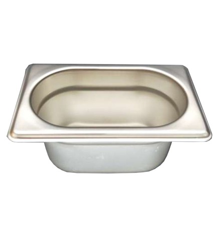Cubetas Gastronorm GN 1/9 - Acero Inox - Lisas con Tapa - de 6.5-15cm