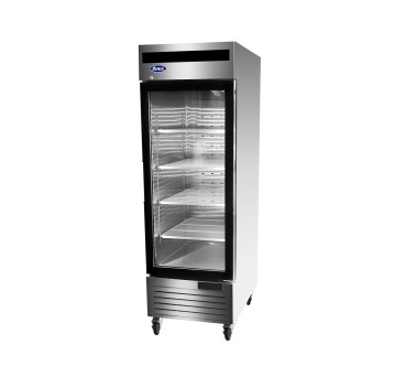 Armario Frigorífico Congelador Cristal Capacidad 610L Puerta De Cristal -18°/-20°C