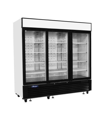 Armario Refrigerador Ventilado Para Bebidas Capacidad 2050L con 3 Puertas De Cristal 0°/ +8°C