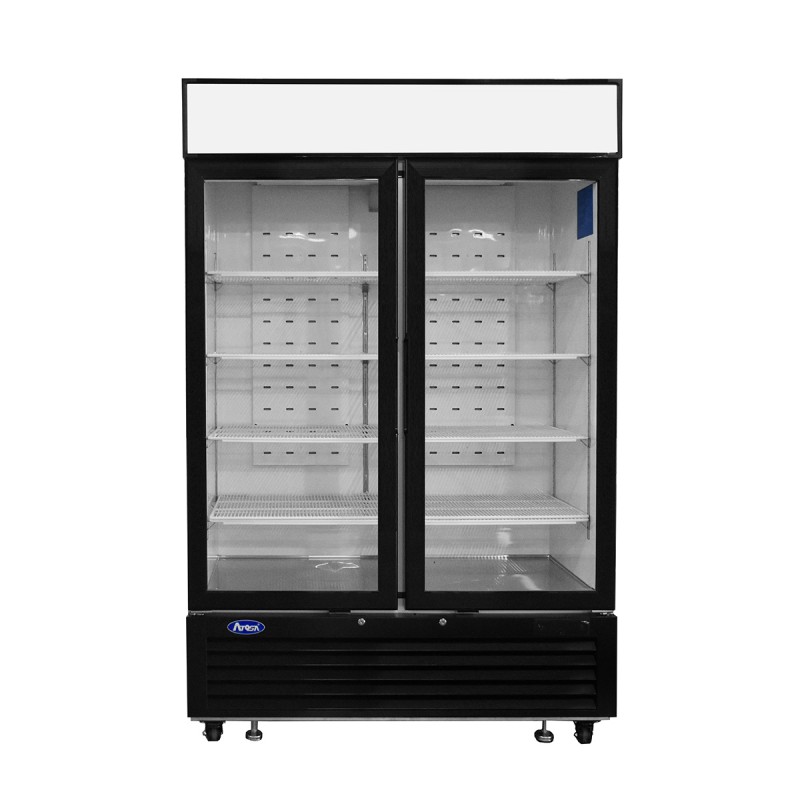 Armario Refrigerador Ventilado Capacidad 1300L con 2 Puertas De Cristal- 0°/ +8°C Armario Refrigerador Ventilado Capacidad 1300L con 2 Puertas De Cristal- 0°/ +8°C