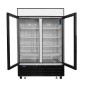 Armario Refrigerador Ventilado Capacidad 1300L con 2 Puertas De Cristal- 0°/ +8°C Armario Refrigerador Ventilado Capacidad 1300L con 2 Puertas De Cristal- 0°/ +8°C