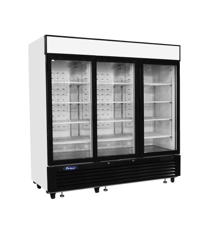 Congelador Mural 2050L 3 Puertas Cristal