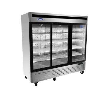 Armario Frigorífico Expositor 2050L 3 Puertas Cristal