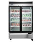 Armario Frigorífico Cristal Ventilado Capacidad 1300L Con 2 Puertas De Cristal 0°/ +8°C Armario Frigorífico Cristal Ventilado Capacidad 1300L Con 2 Puertas De Cristal 0°/ +8°C
