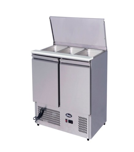 Saladette Mesa Ensaladas 104cm 2 Puertas & 3 GN1/1