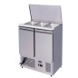 Mesa Refrigeración Y Ensaladera Abatible (3XGN1/1) - 2 Puertas - Capacidad 300L 2°/+8°C 1045X700X918MM Mesa Refrigeración Y Ensaladera Abatible (3XGN1/1) - 2 Puertas - Capacidad 300L 2°/+8°C 1045X700X918MM