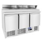 Mesa Refrigeración Y Ensaladera 8xGN1/6 - 3 Puertas Capacidad 380L 2°/+8°C 1365X700X1070MM Mesa Refrigeración Y Ensaladera 8xGN1/6 - 3 Puertas Capacidad 380L 2°/+8°C 1365X700X1070MM